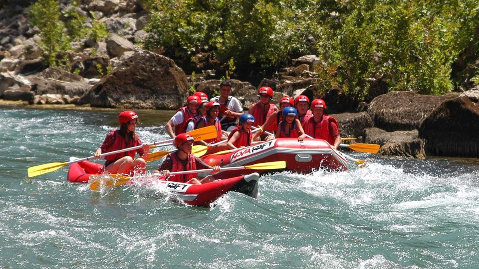 City of Side: Quad, Buggy, Rafting & Zipline Tour With Lunch - Itinerary and Activities