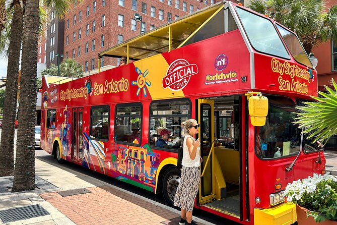 City Sightseeing San Antonio City Hop-On Hop-Off Bus Tour - Ticket Options Available