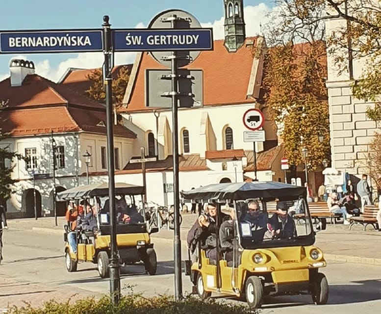 City Tour Cracow Golf Car Join the Group It Will Be Cheaper - Tour Experience