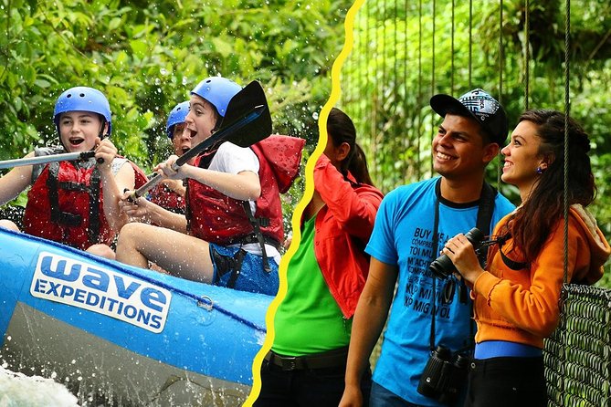 Class II-III Rafting and Hanging Bridges From La Fortuna - Tropical Fruit Snack Break