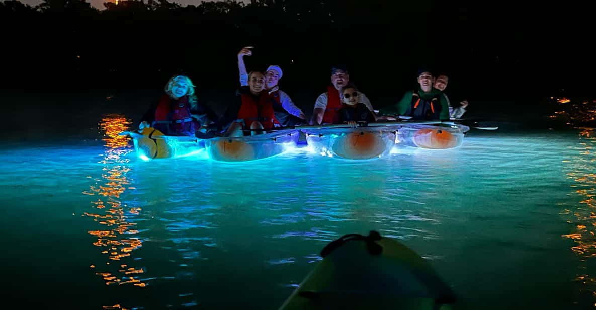 Clear Kayaking Glow Tour - Riverwalk Tampa - Experience Highlights