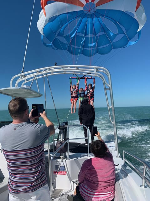 Clearwater Beach: Chute Em Up Parasailing Adventure - Booking and Cancellation