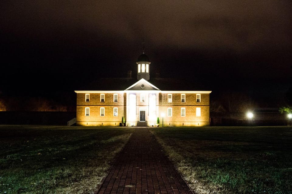 Colonial Williamsburg: Dead of Night Ghost Hunt - Booking Information