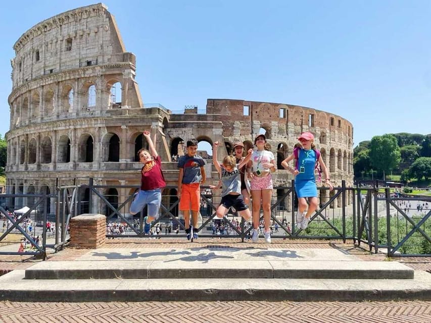 Colosseum Tour for Children in Group - Itinerary and Highlights