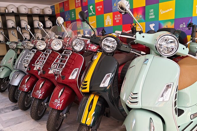 Corfu 300cc Vespa Scooter Rental - Meeting and Pickup Details