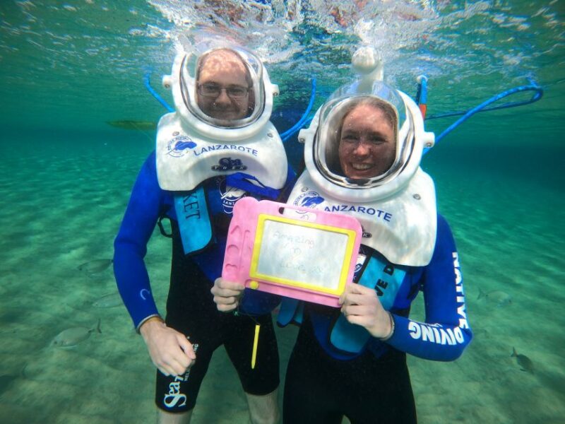 Costa Teguise : Underwater Sea Trek Experience - Innovative Sea Trekking System