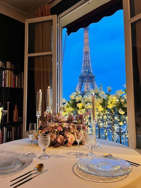 Cosy Private Romantic Dinner in Front of the Eiffel Tower - Pricing and Reservation