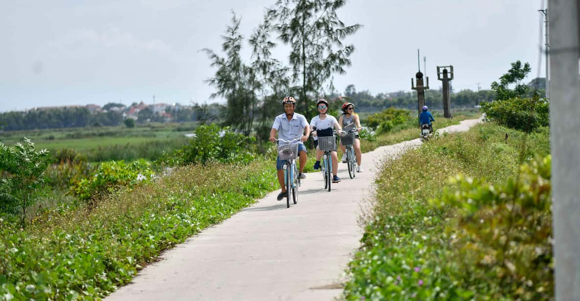 Countryside Bike Tour, Basket Boat and Cooking Class - Itinerary Details