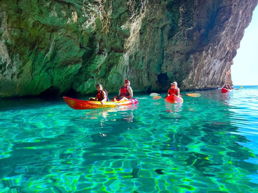 Cova Dels Orguens: Cave Exploring Kayak & Snorkel Tour - Itinerary Highlights