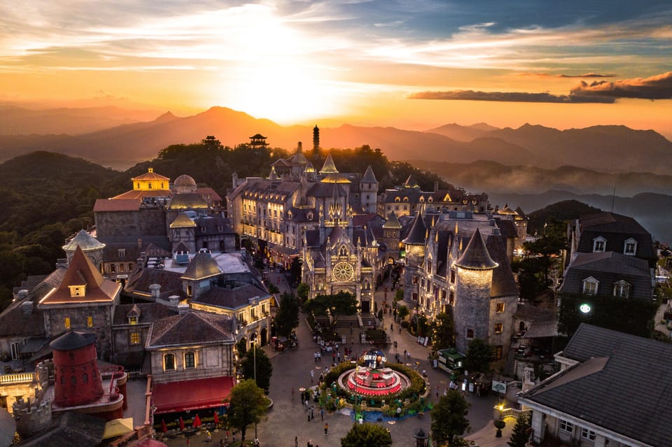 Da Nang: Ba Na Hills & Golden Bridge Without Lunch 22 Pax - Itinerary Highlights