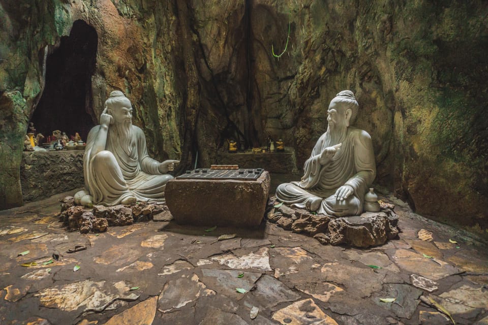 Da Nang: Lady Buddha, Marble Mountain Half Day Private Tour - Itinerary Highlights