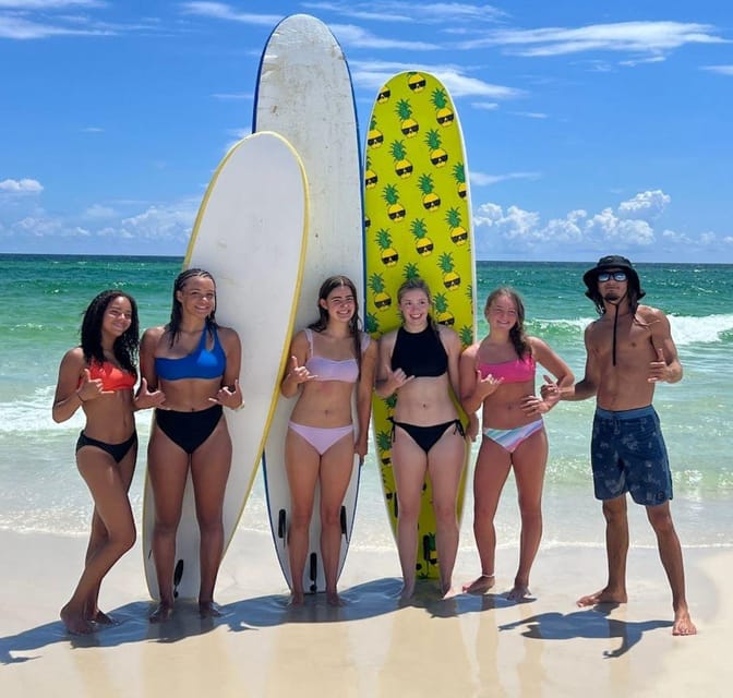 Destin FL: Surf Lessons - Lesson Locations