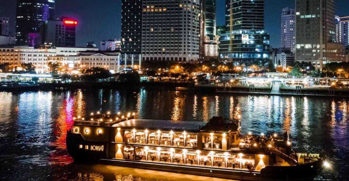 Dinner on Cruise Saigon River by Night With Buffet - Itinerary and Transportation