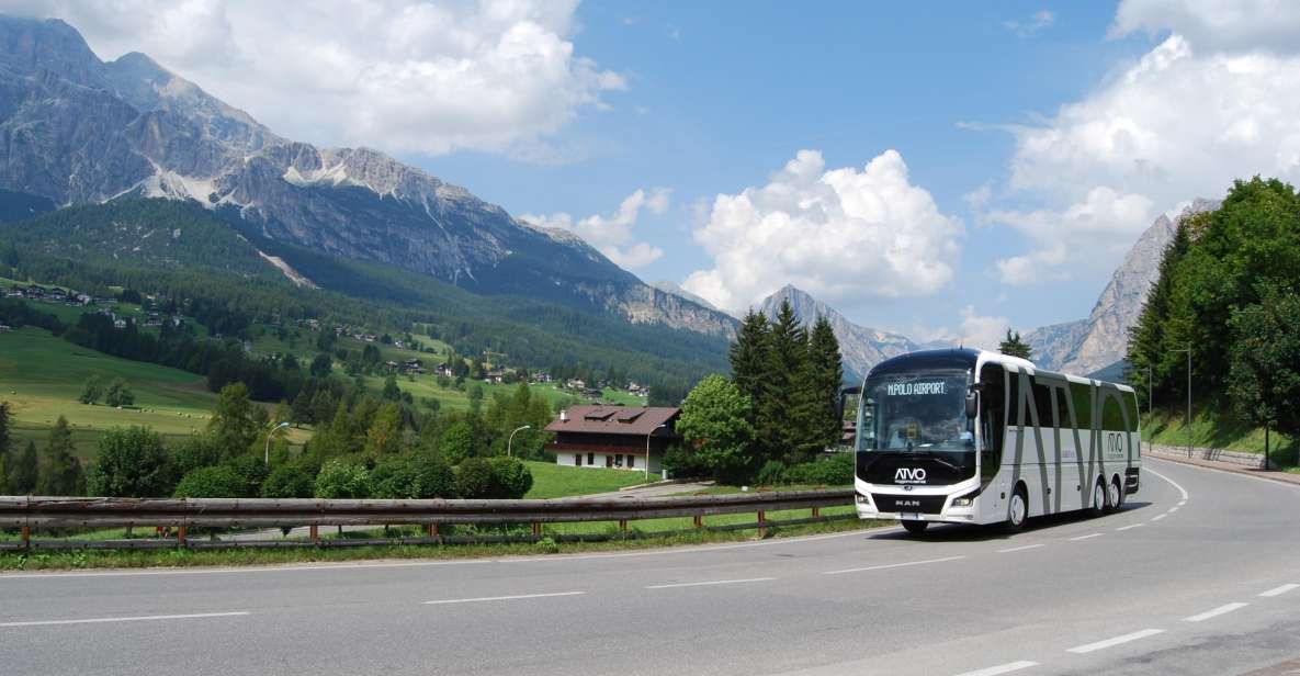 Direct Coach Venice Airport to Cortina - Pricing and Duration