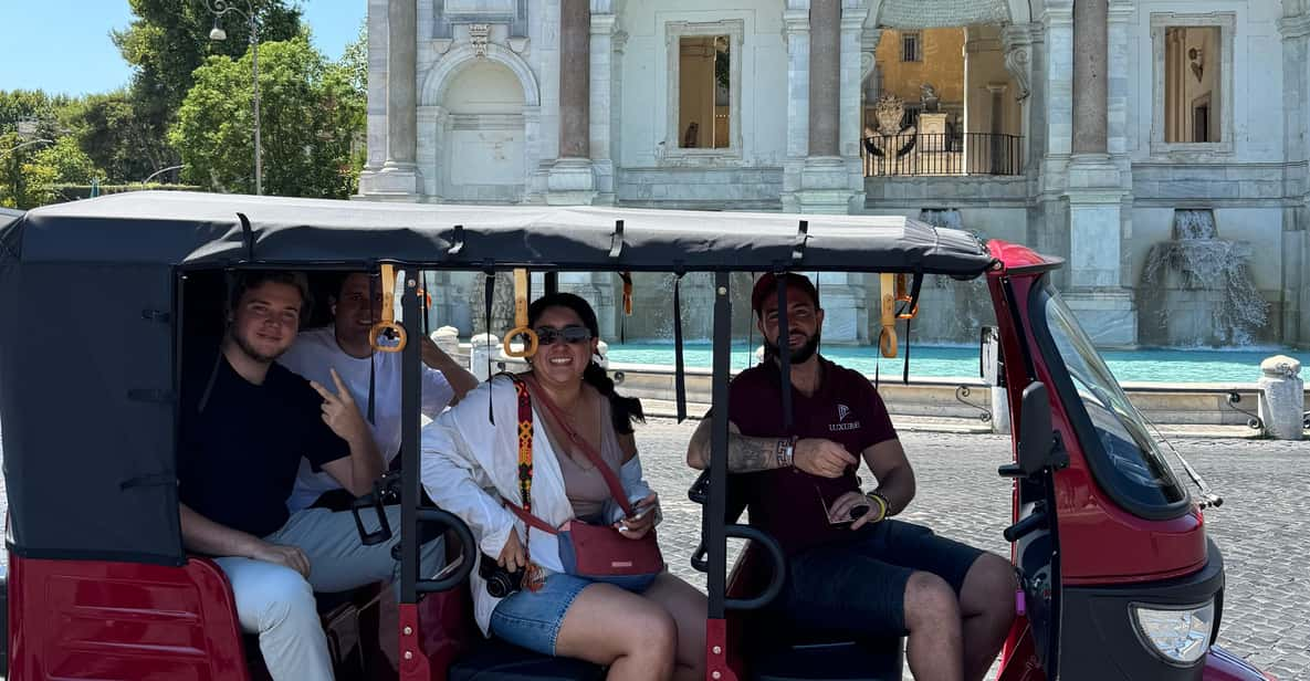 E-tuk Tour: Rome in a Day - Experience Highlights