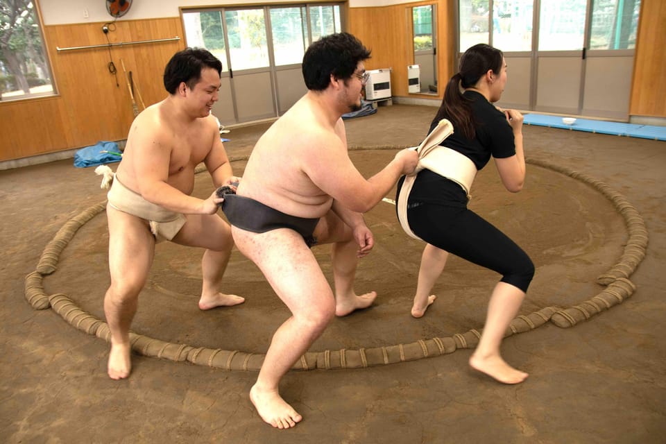 【Tokyo】 the Sumo Training Experience - Training Session Details