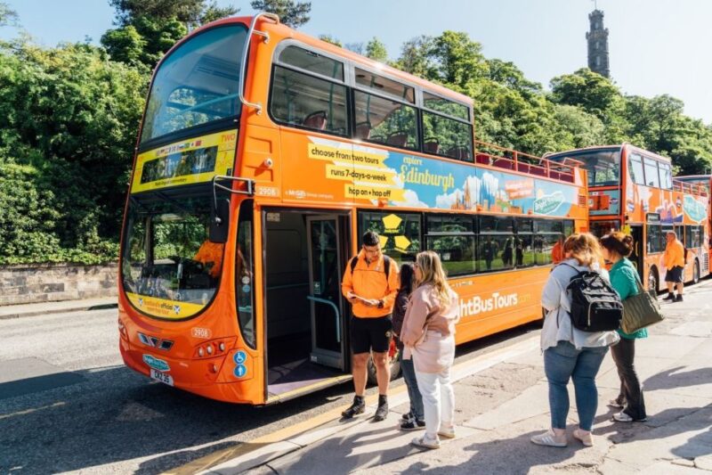 Edinburgh: Hop-On Hop-Off City or Britannia Bus Tour - Tour Options and Itineraries