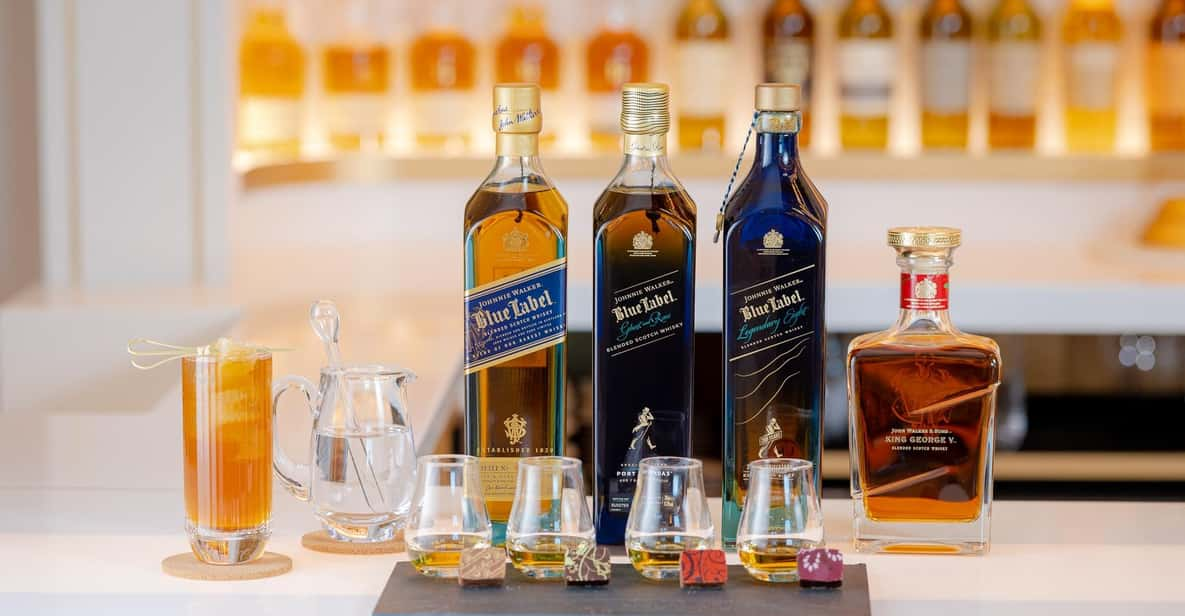 Edinburgh: Johnnie Walker Whisky and Chocolate Pairing - Tasting Details