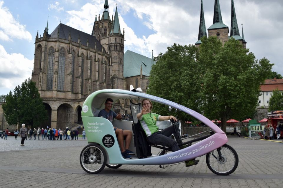 Erfurt: KiKa TV Characters Kids Tour by Pedicab - Tour Highlights