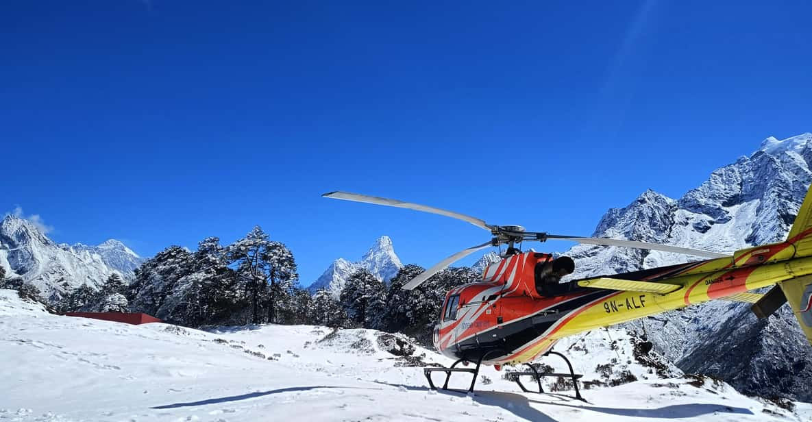 Everest Base Camp Helicopter Tour - Itinerary and Schedule