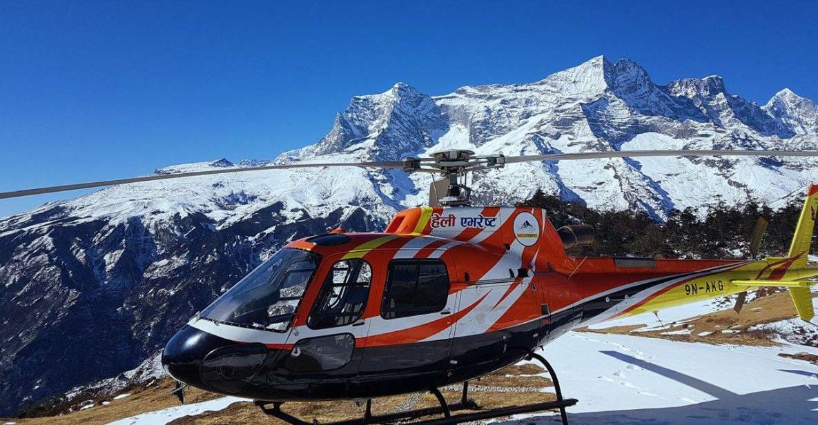 Everest Basecamp Luxury Helicopter Tour - Itinerary and Experience