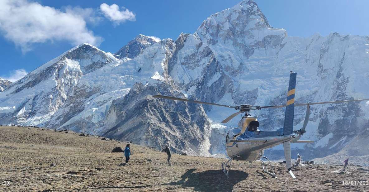 Everest Helicopter Tour With Landing at Kalapathar 5550 Mtrs - Itinerary Breakdown