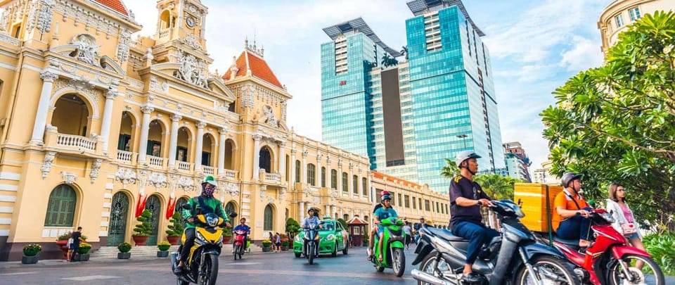 Explore Saigon City By Motorbike - City Highlights and Districts