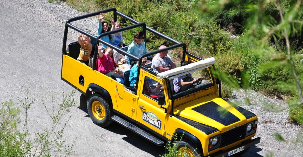 Fethiye: Jeep Safari Tour With Lunch and Natural Mud Bath - Itinerary Highlights