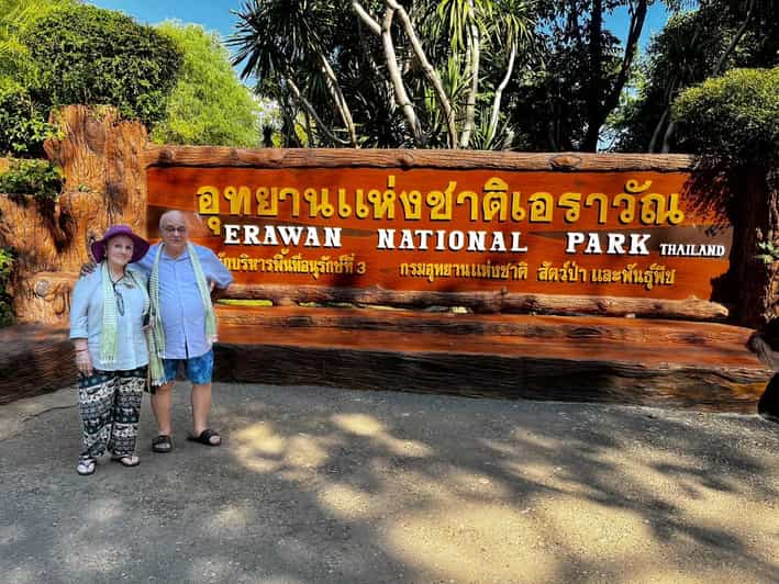 Floating & Railway Markets With Erawan Waterfall - Itinerary Highlights