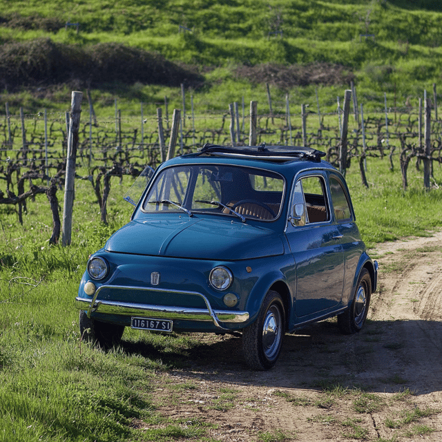 Florence & Tuscany: Vintage Fiat 500 Journey 9-11 AM - Inclusions and Amenities