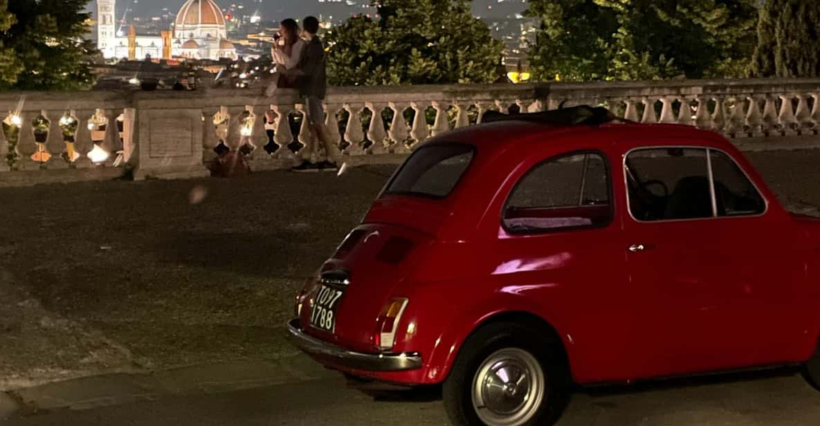 Florence Twilight: Self-Drive Vintage 500, 20:30-22 - Inclusions and Amenities