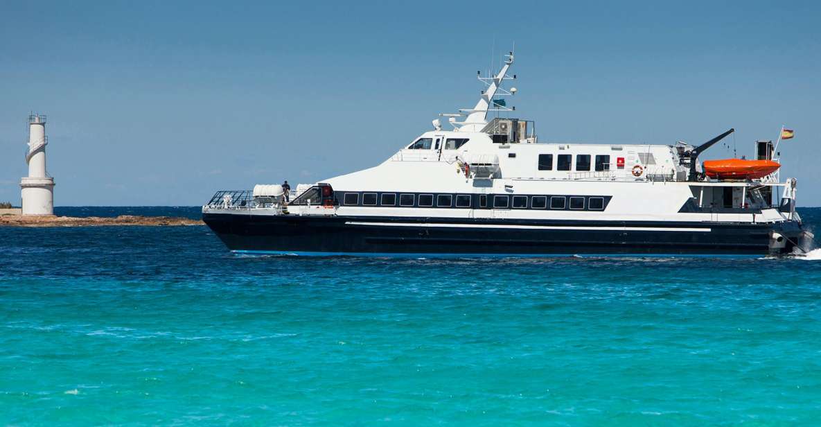 Formentera: Round-Trip Ferry Ticket From Ibiza - Booking and Cancellation Policy