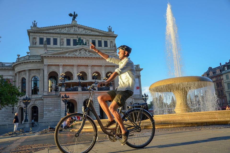 Frankfurt: Guided Bike Tour - Itinerary Highlights