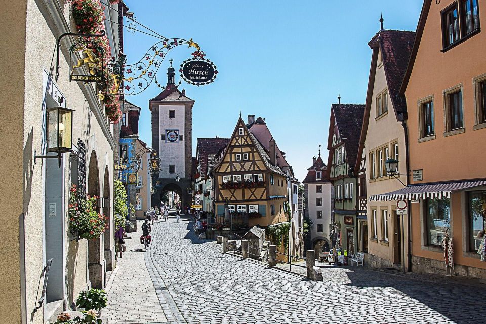 Frankfurt to Rothenburg Private Tour by Public Transport - Rothenburg Highlights