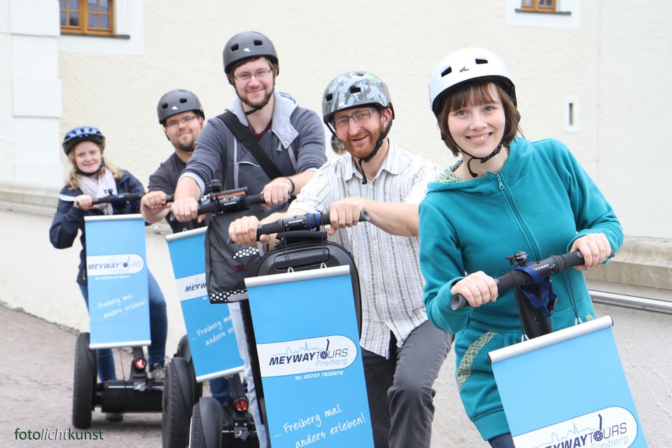 Freiberg: Guided Sightseeing Segway Tour Though Albert Park - Itinerary Highlights