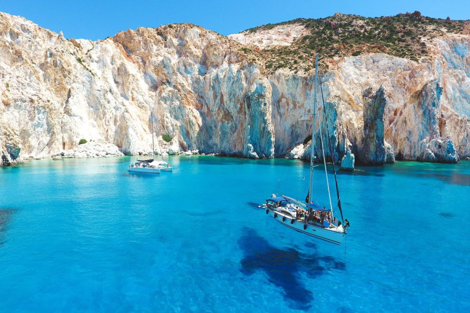 From Adamas: Milos and Poliegos Catamaran Cruise With Lunch - Itinerary of the Day