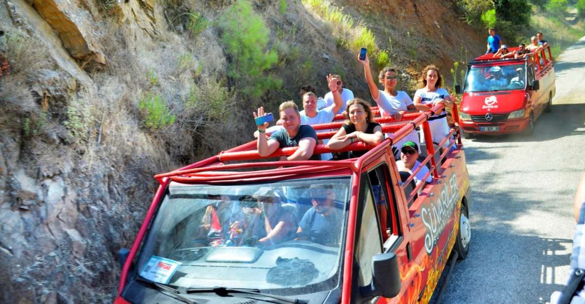 From Alanya: Cabrio Adventure Safari Tour W/ Lunch - Key Points