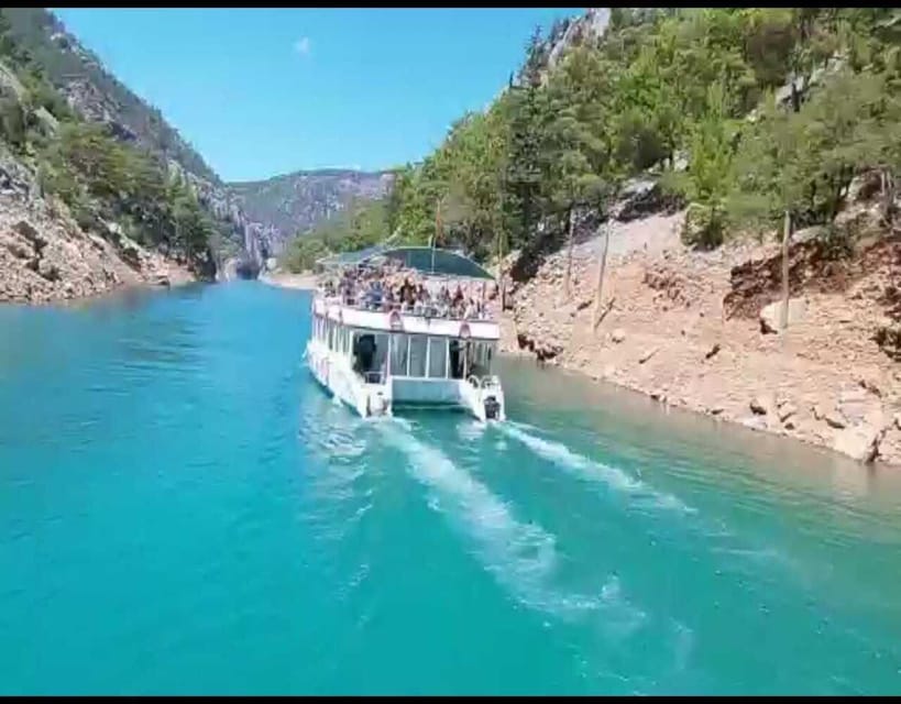 From Alanya: Green Canyon With Boat Tour Lunch and Drinks - Experience Highlights