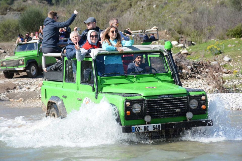 From Alanya: Obacay River Jeep Safari and Picnic Lunch - Pricing and Duration