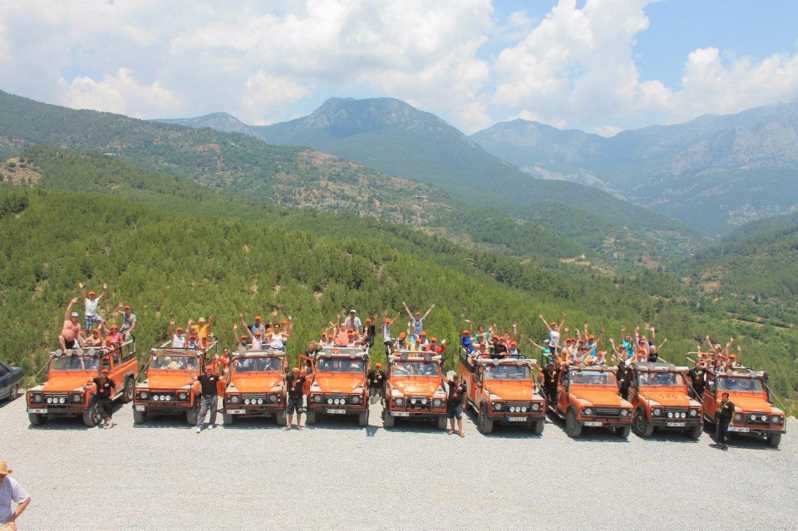 From Alanya: Sapadere Canyon Jeep Tour With Lunch - Itinerary Details