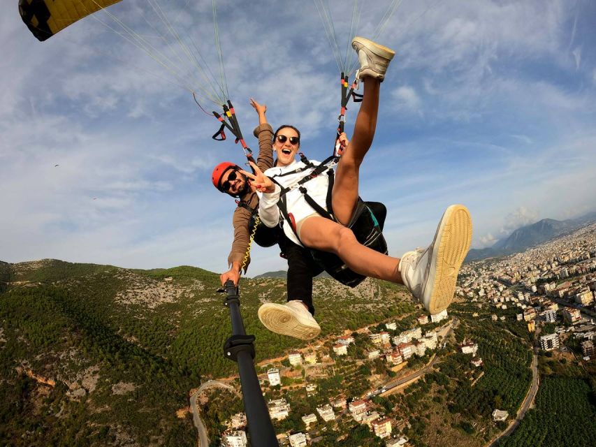 From Antalya: Alanya Paragliding Experience With Beach Visit - Paragliding Adventure