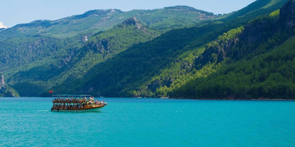 From Antalya: Green Canyon Boat Tour W/ Lunch - Itinerary Details