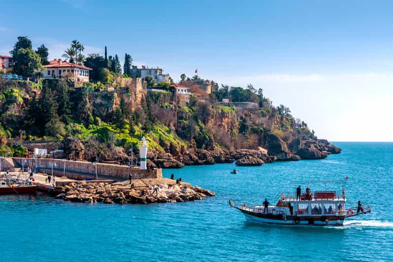 From Antalya: Half-Day Boat Tour to Düden Waterfalls - Düden Waterfalls Highlights