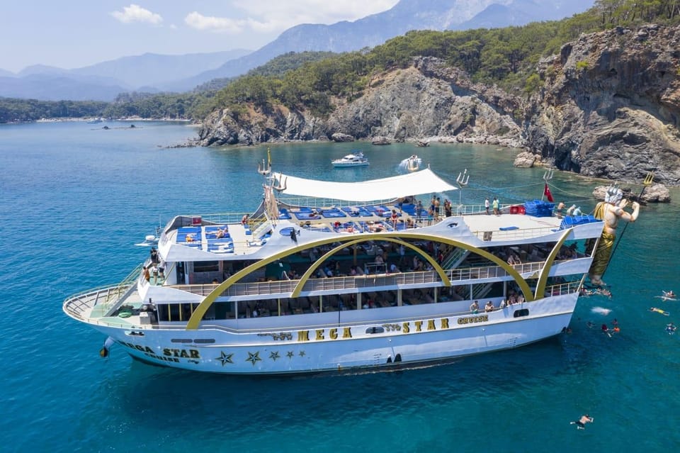 From Antalya/Kemer: Party Boat Trip to Kemer Bays With Lunch - Itinerary Details