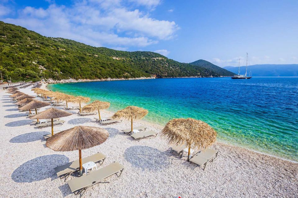 From Argostolion: Caves and Antisamos Beach Private Tour - Highlights of the Tour