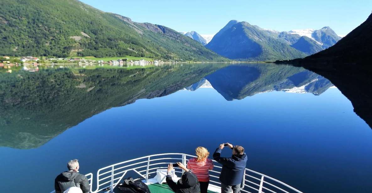 From Balestrand: Fjord Cruise to Fjærland- Round Trip - Itinerary Details