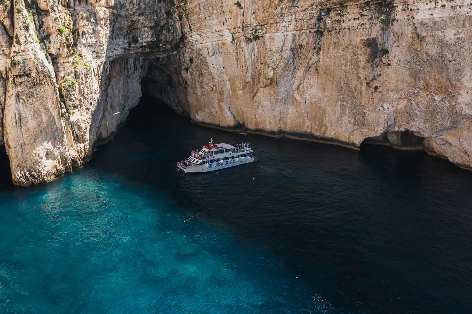 From Benitses/Lefkimmi: Paxos, Antipaxos & Caves Day Cruise - Departure Locations and Times