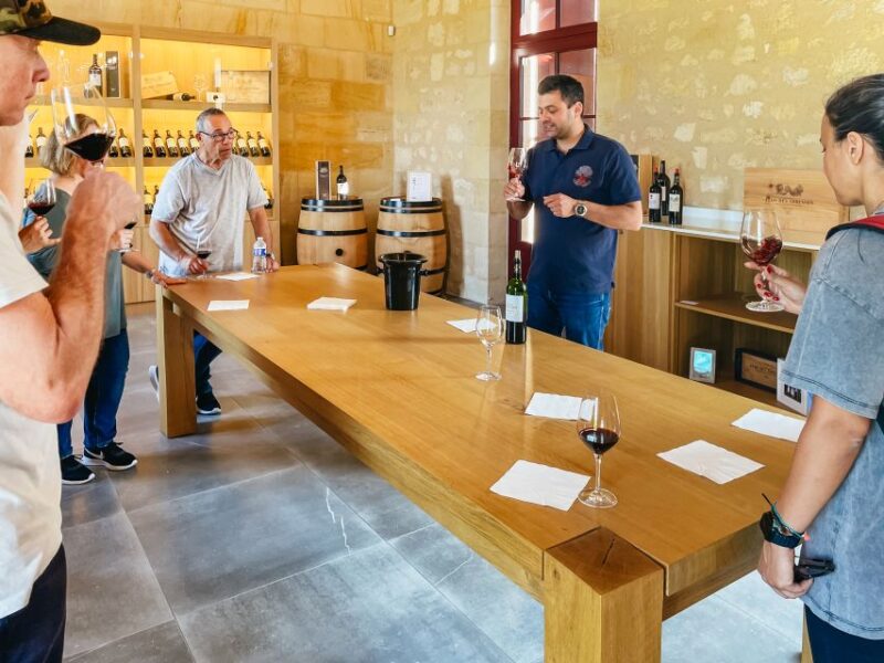 From Bordeaux: Saint-Emilion Guided Wine Tasting Tour - Itinerary Highlights