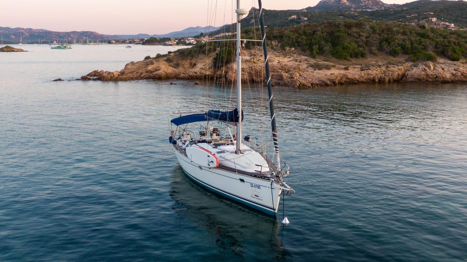 From Cannigione: Sailboat Tour of La Maddalena Arcipelago - Itinerary Details