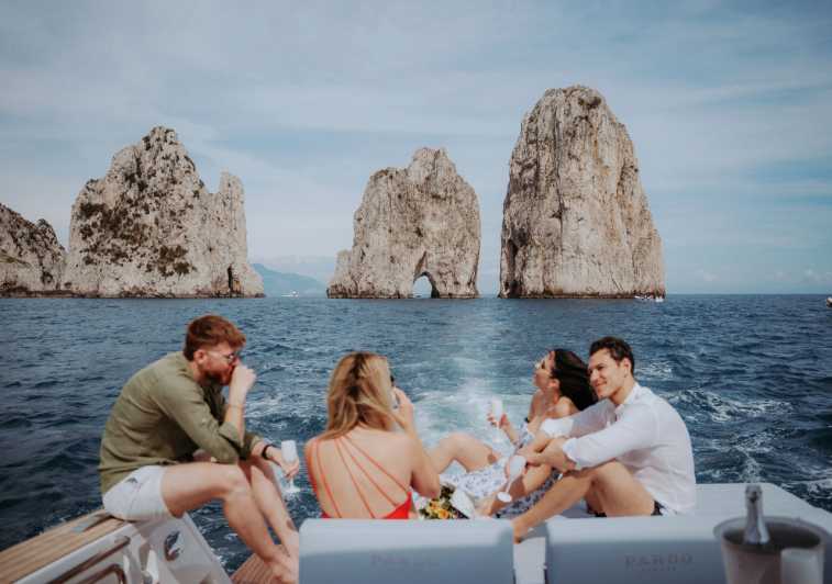 From Capri: Luxury Boat Tour of Capri & Amalfi Coast - Itinerary Highlights